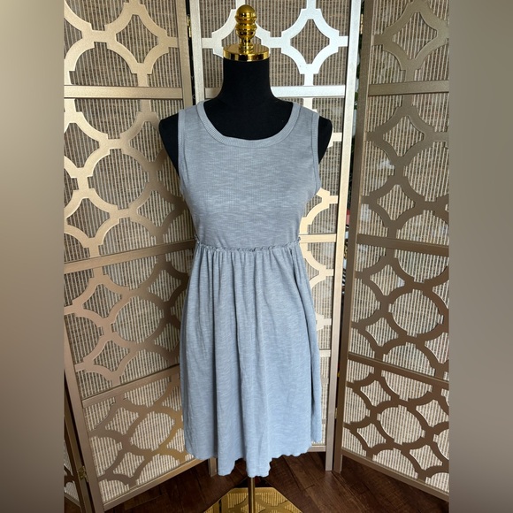 Dresses & Skirts - NWOT | Ribbed grey Dress | M